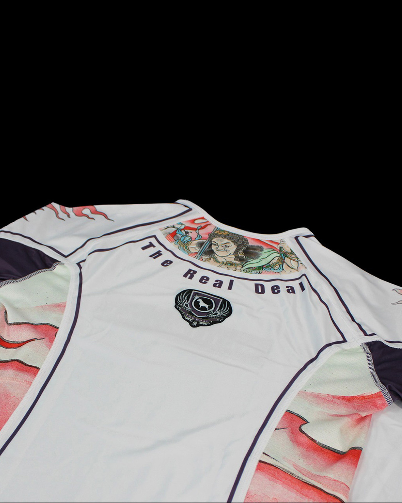 불테리어 래쉬가드 아칼라 2.0 롱슬리브 - 화이트