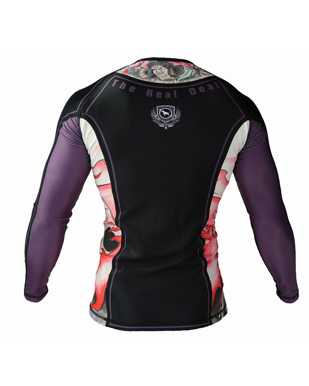 불테리어 래쉬가드 아칼라 2.0 롱슬리브 - 블랙