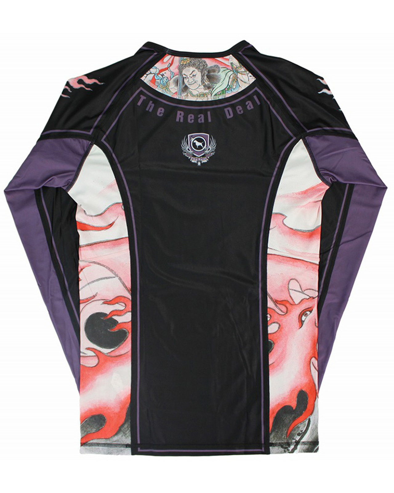 불테리어 래쉬가드 아칼라 2.0 롱슬리브 - 블랙