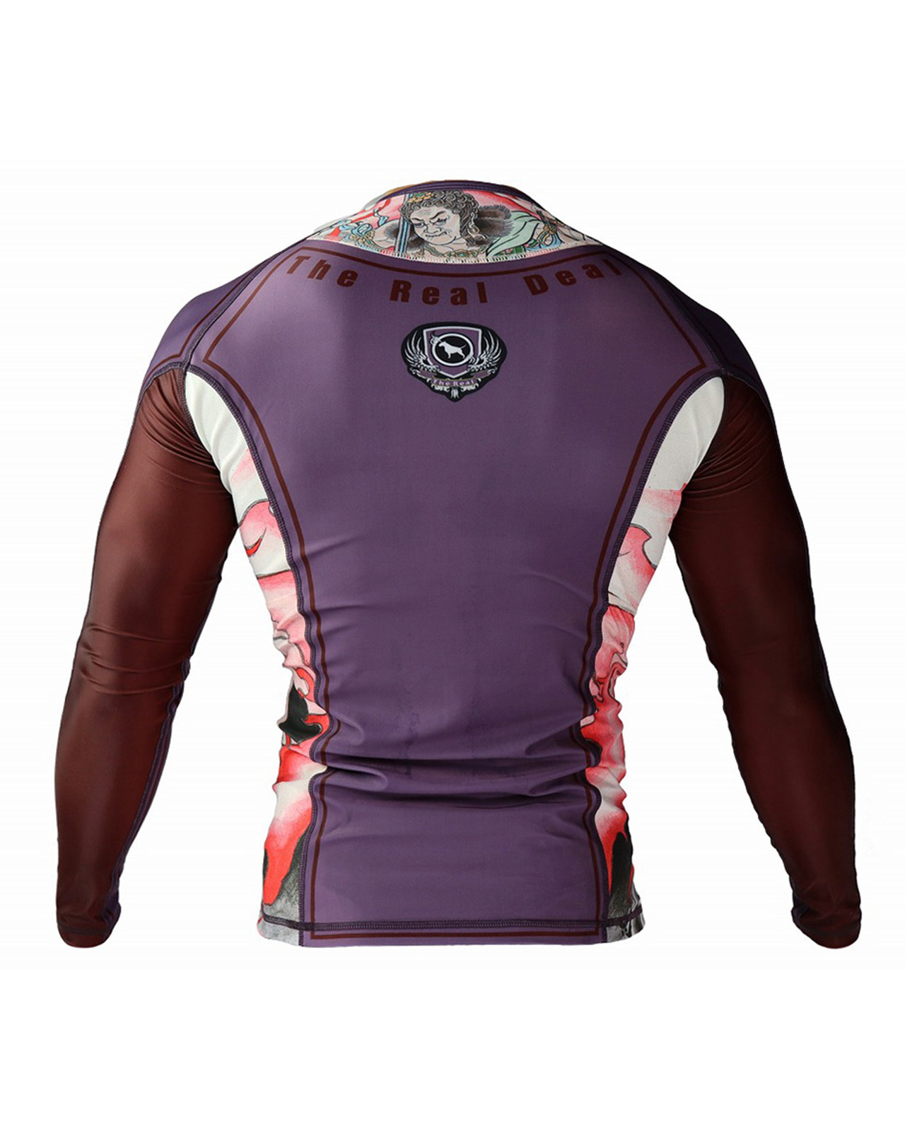 불테리어 래쉬가드 아칼라 2.0 롱슬리브 - 퍼플