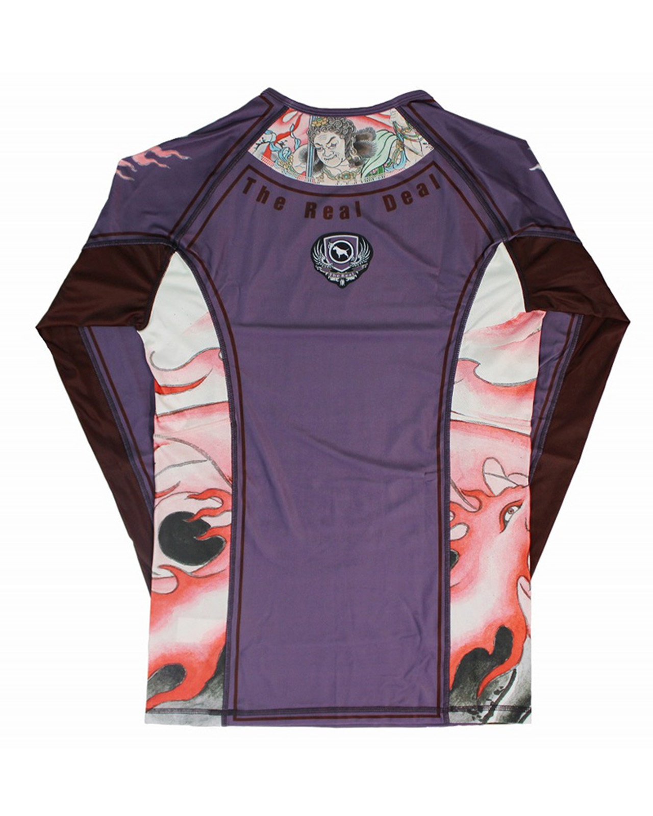 불테리어 래쉬가드 아칼라 2.0 롱슬리브 - 퍼플