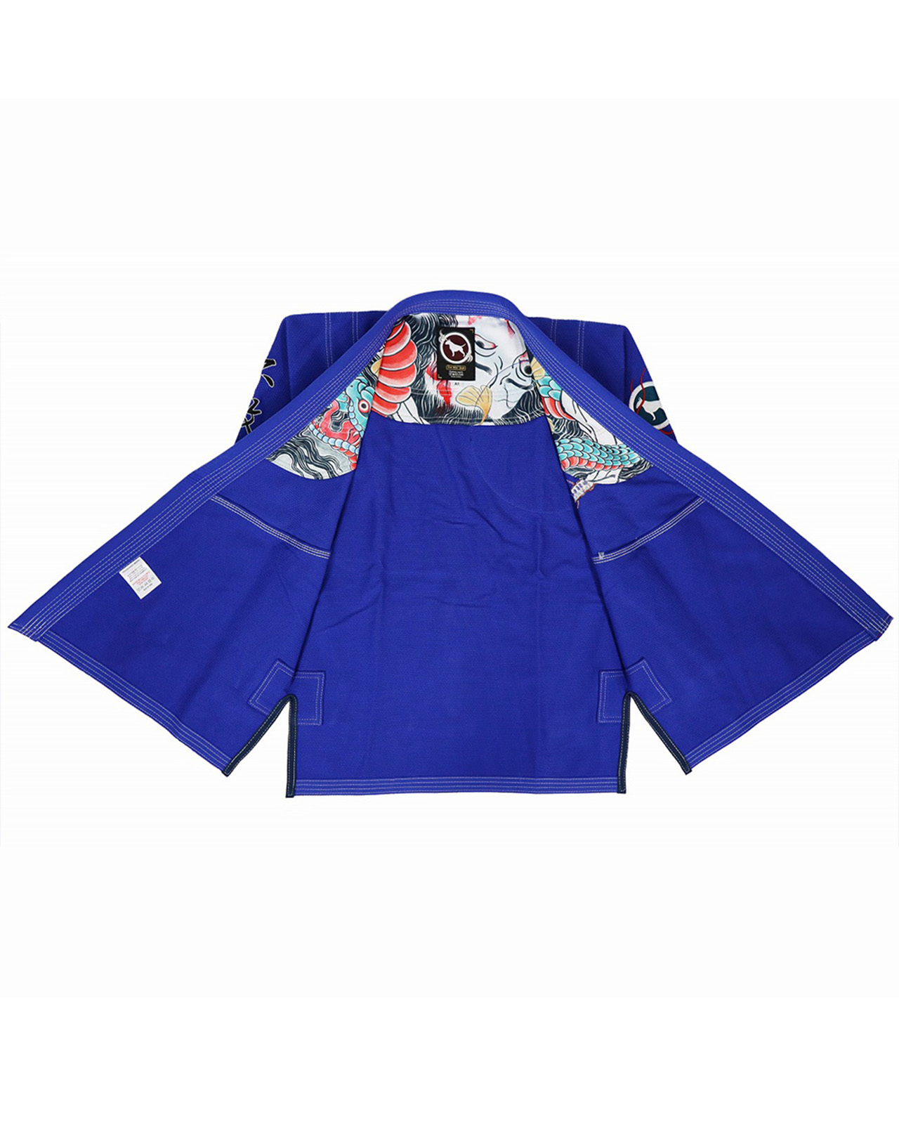 불테리어 후하이 R 주짓수도복 - 블루