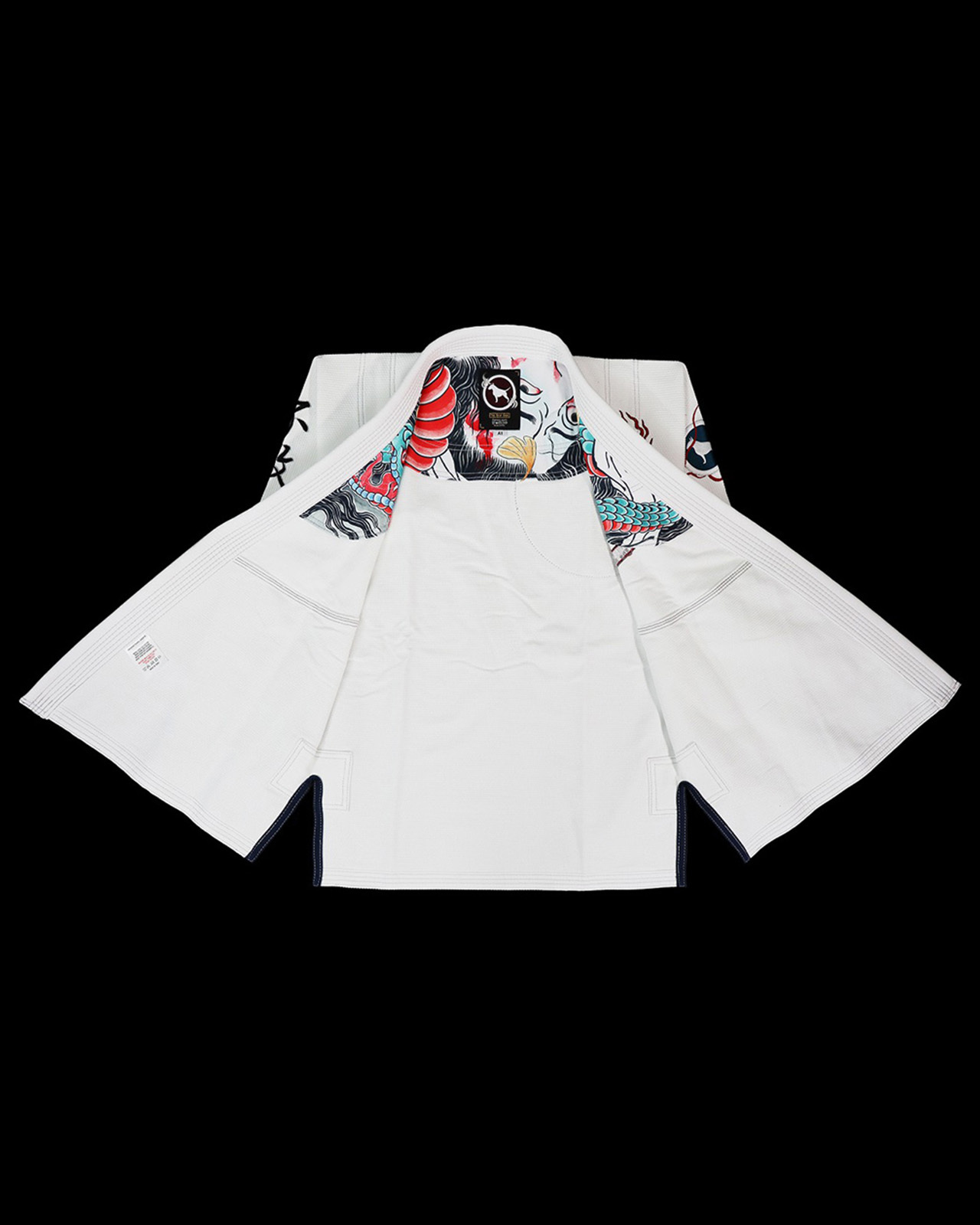 불테리어 후하이 R 주짓수도복 - 화이트