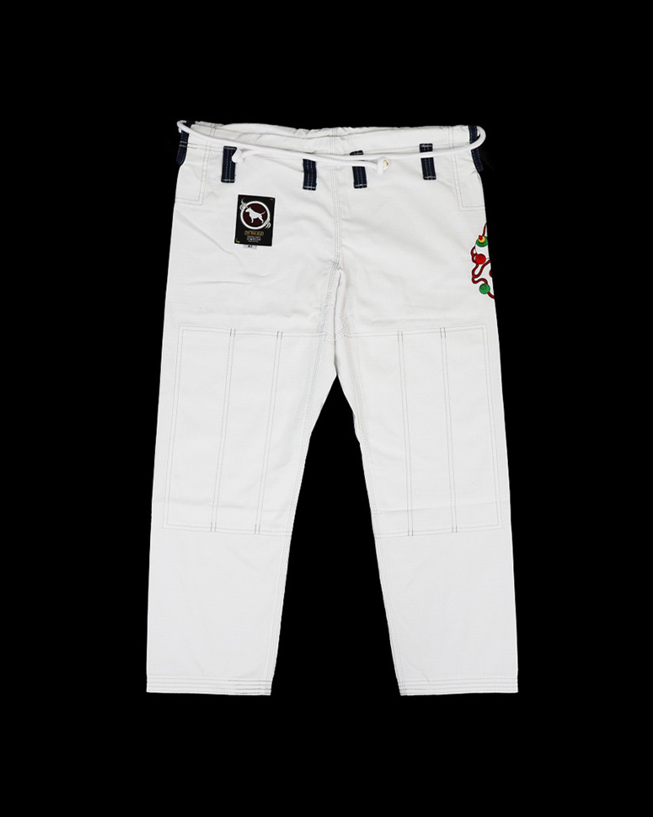 불테리어 후하이 R 주짓수도복 - 화이트