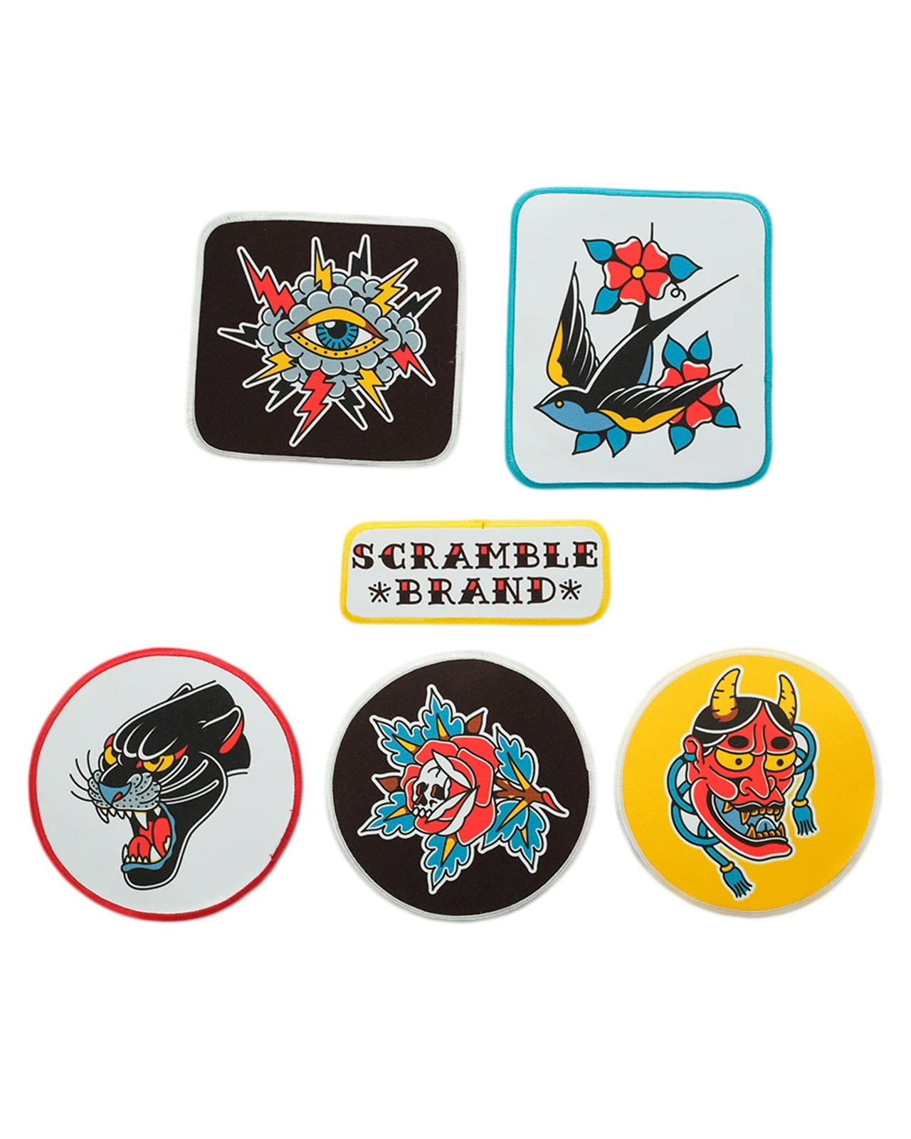 스크램블 타투 패치 패키지