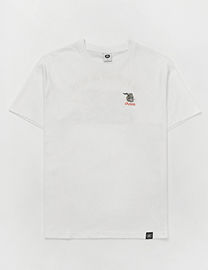 크러셔 티셔츠 - INPURSUIT OF ROAD T-SHIRTS - WHITE