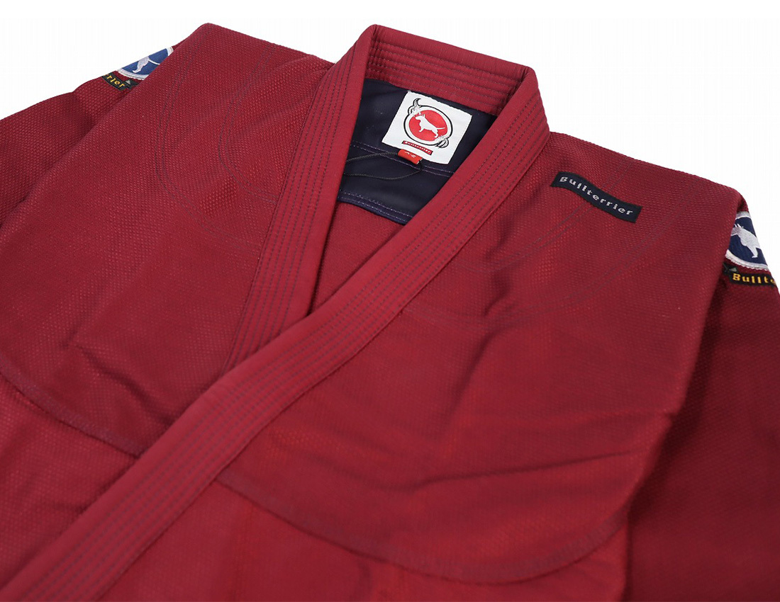 불테리어 베이직 R2 주짓수도복 - 와인