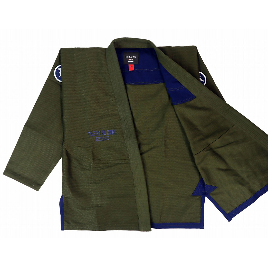 불테리어 컴피티션 7.0 주짓수도복 - 아미그린