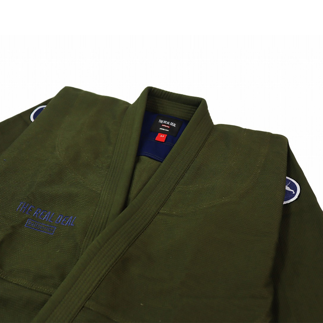 불테리어 컴피티션 7.0 주짓수도복 - 아미그린