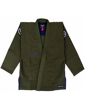 불테리어 컴피티션 7.0 주짓수도복 - 아미그린