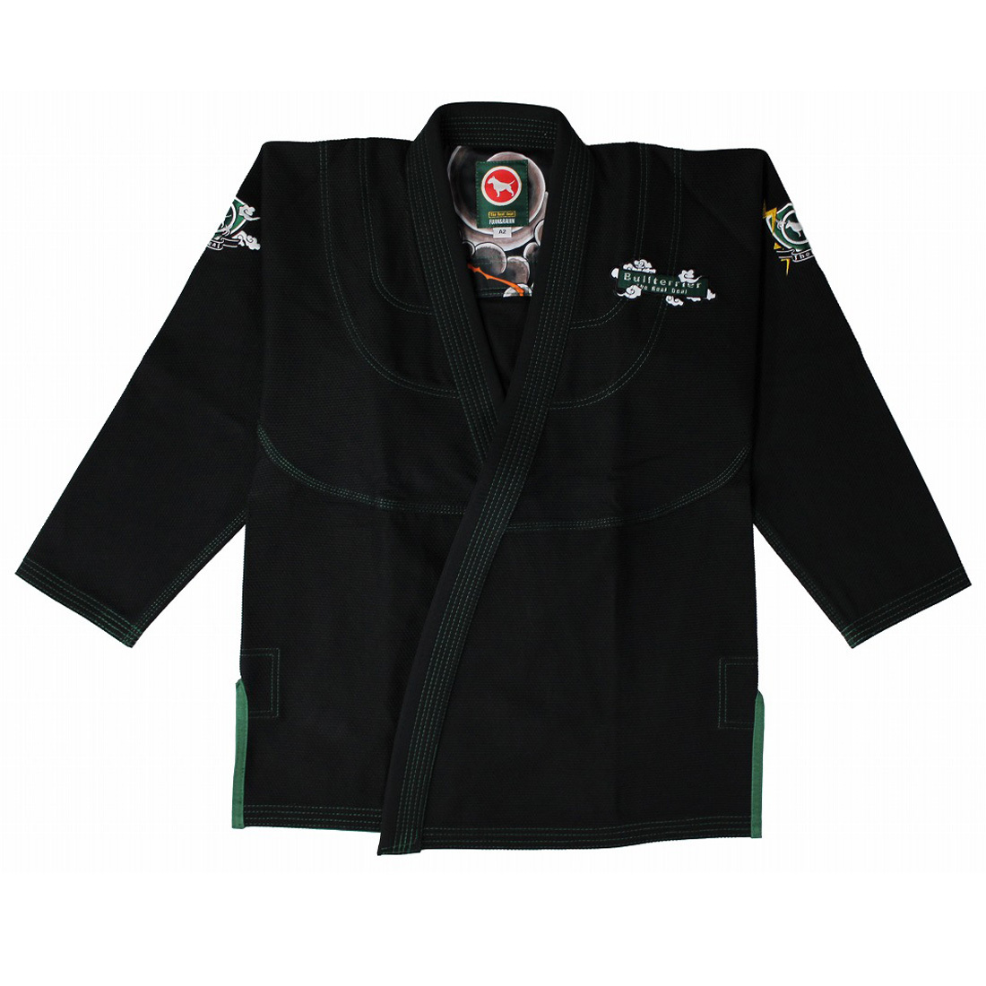 불테리어 후진 라이진 2.0 주짓수도복 - 블랙