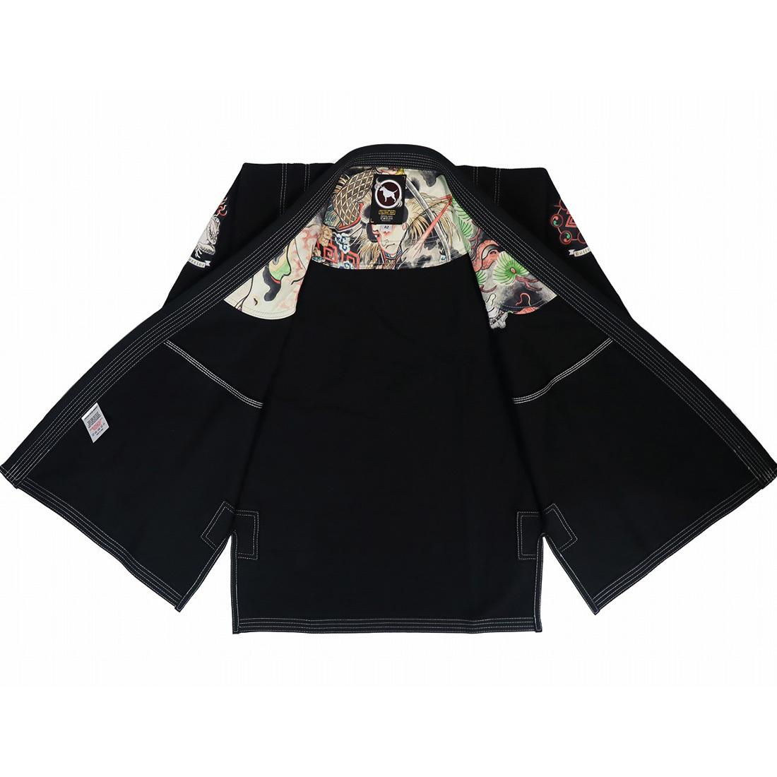 불테리어 지라이야 2.0 주짓수도복 - 블랙