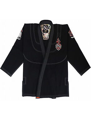 불테리어 지라이야 2.0 주짓수도복 - 블랙