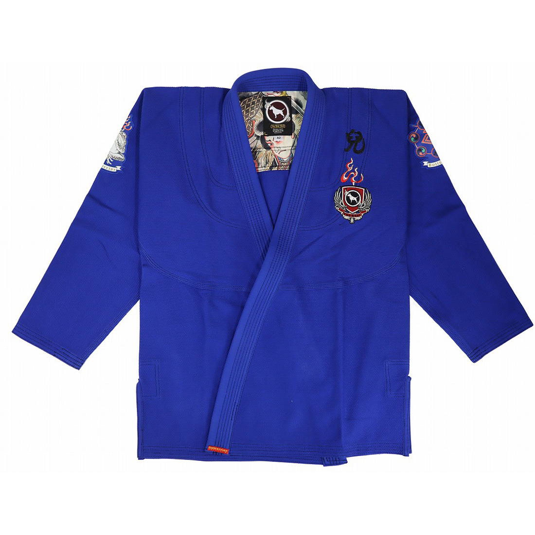 불테리어 지라이야 2.0 주짓수도복 - 블루