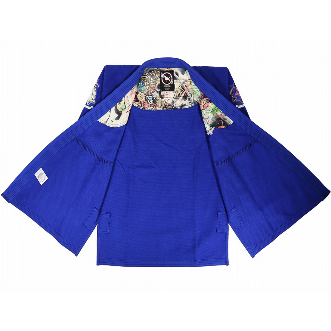 불테리어 지라이야 2.0 주짓수도복 - 블루