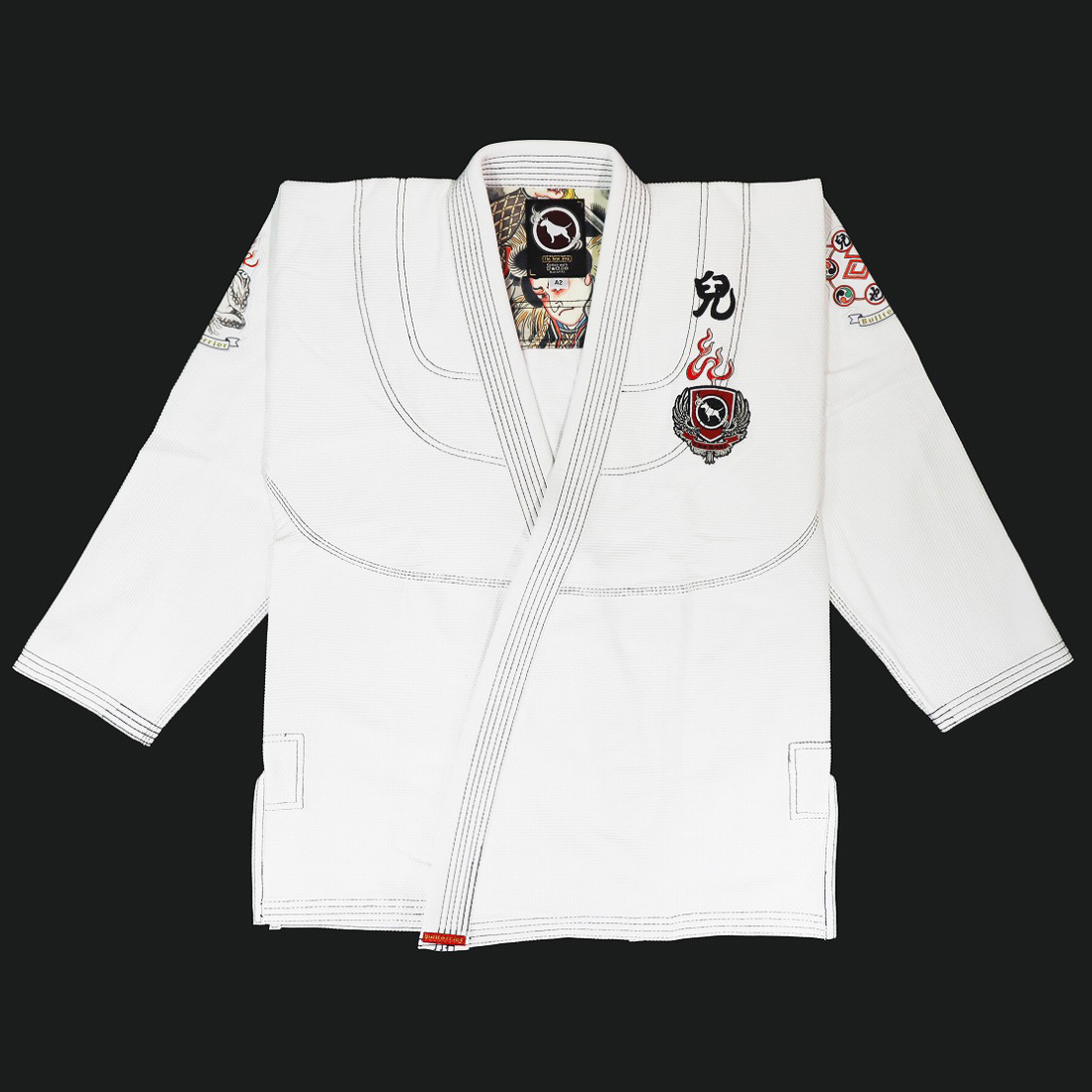 불테리어 지라이야 2.0 주짓수도복 - 화이트