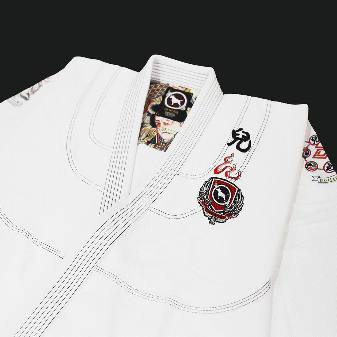 불테리어 지라이야 2.0 주짓수도복 - 화이트