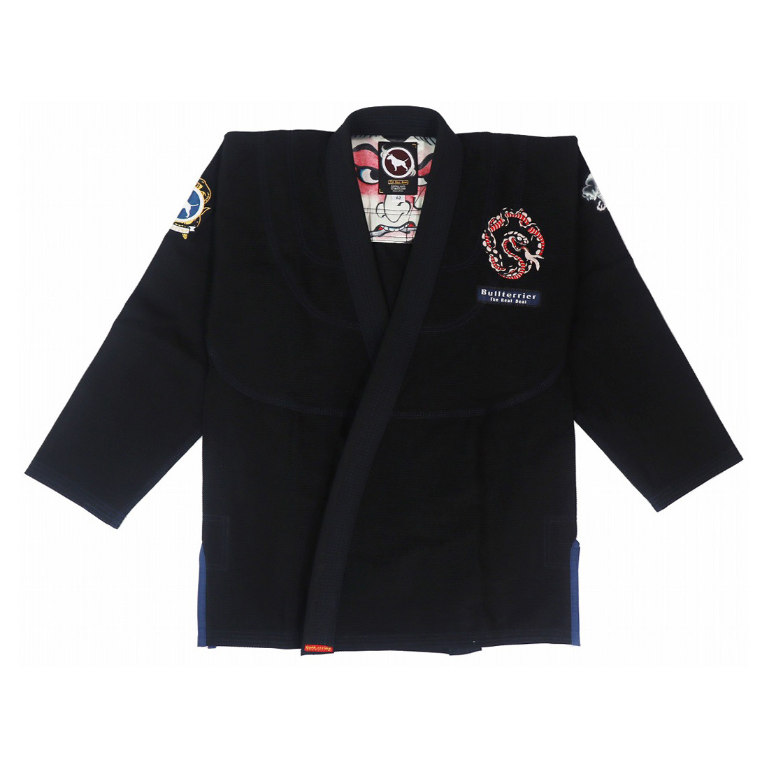 불테리어 오로치마루 주짓수도복 - 블랙
