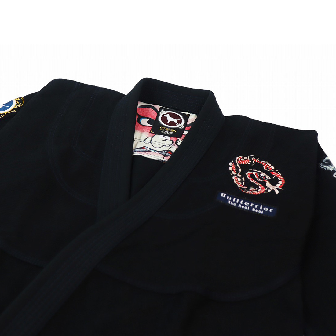 불테리어 오로치마루 주짓수도복 - 블랙