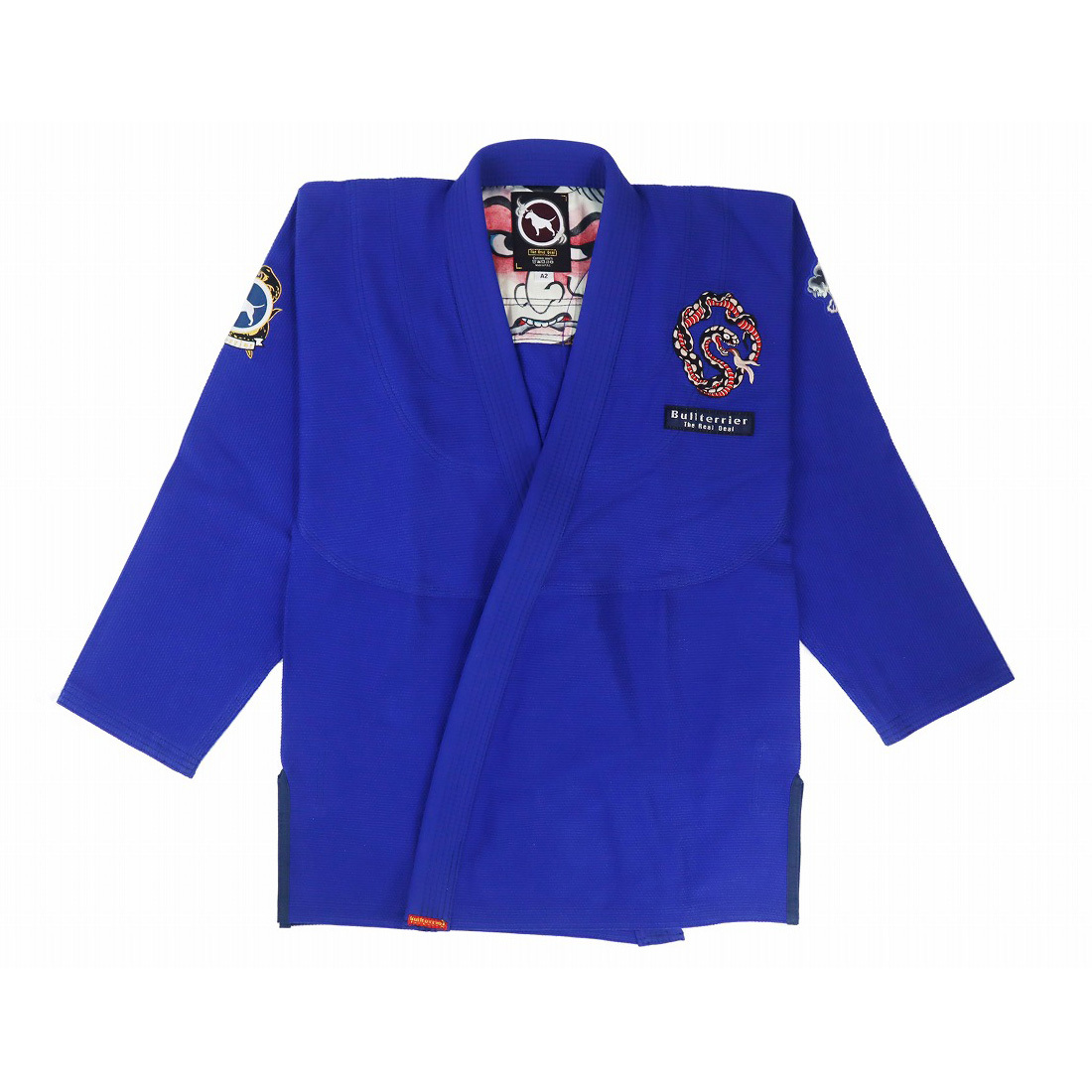 불테리어 오로치마루 주짓수도복 - 블루
