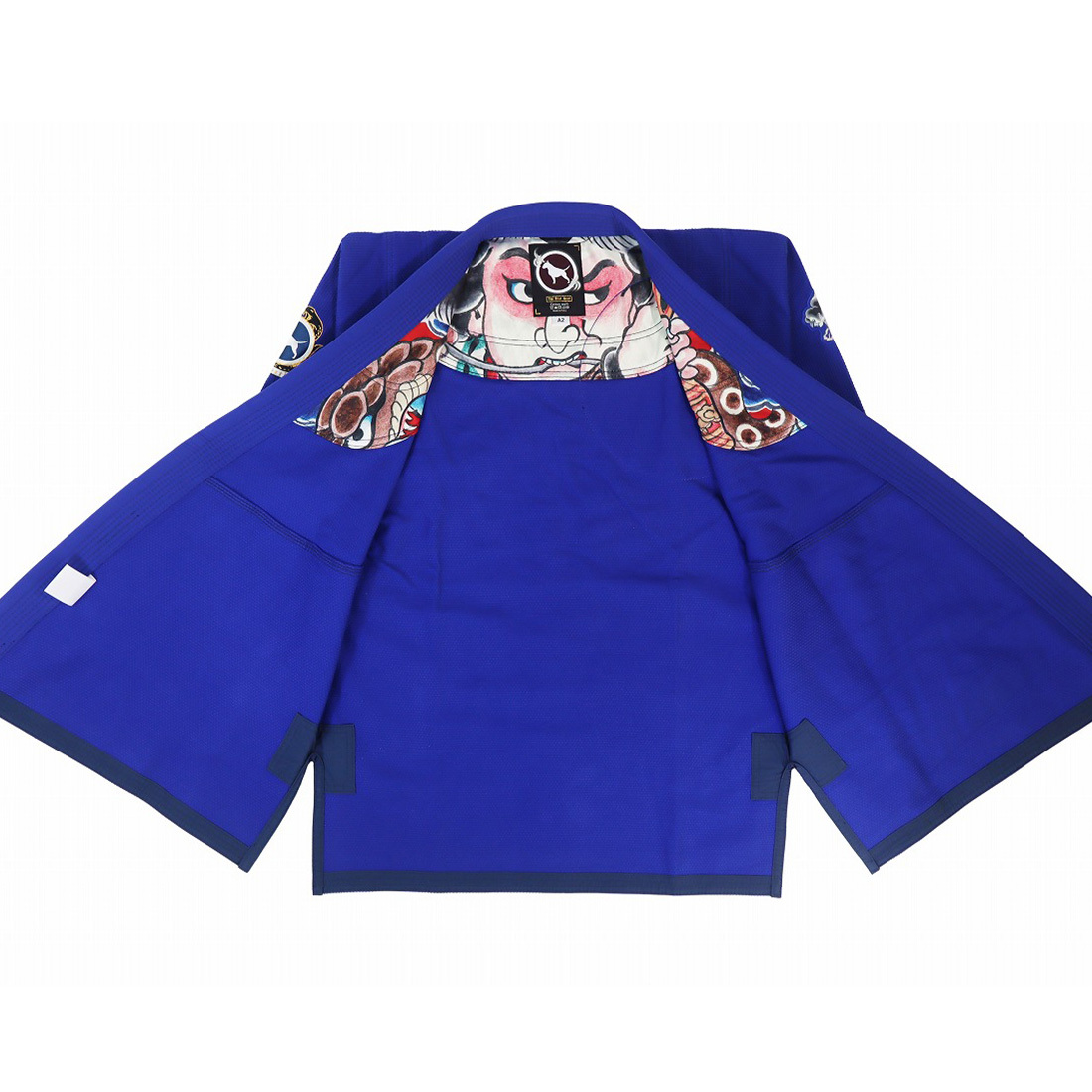 불테리어 오로치마루 주짓수도복 - 블루