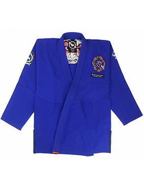불테리어 오로치마루 주짓수도복 - 블루