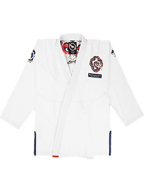 불테리어 오로치마루 주짓수도복 - 화이트