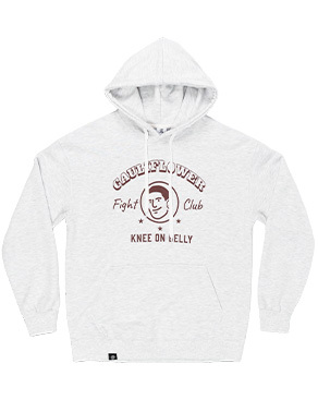 니온밸리 컬리플라워 파이트클럽 후디 - 라이트그레이