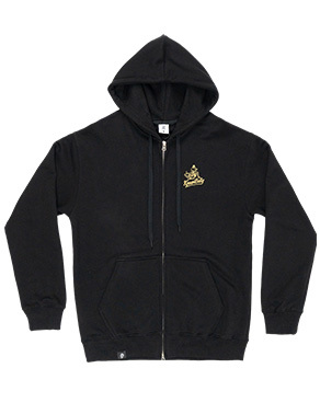 니온밸리 주짓수 마인드맵 후디집업 - 블랙