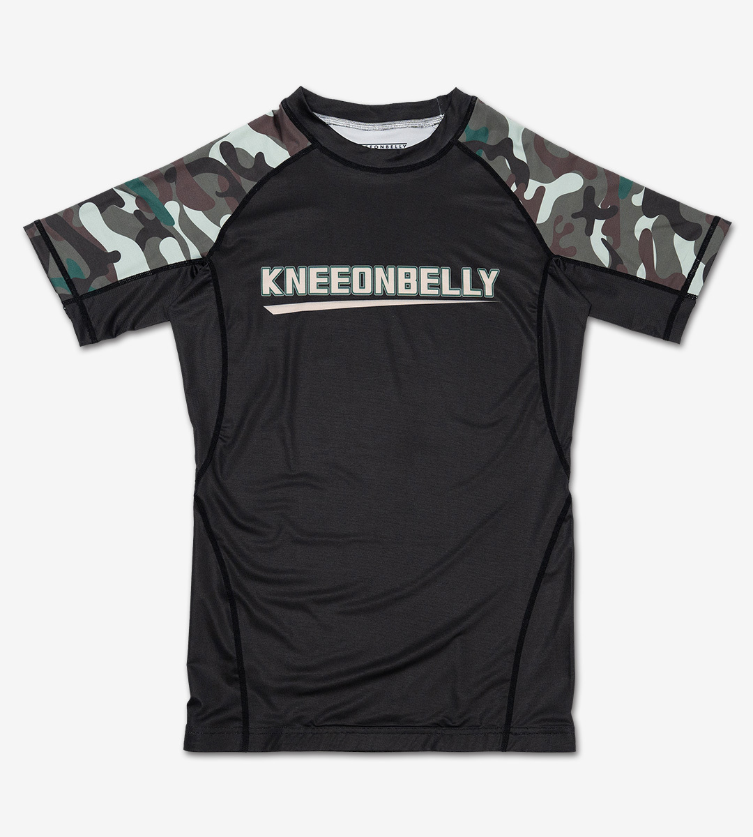 니온밸리 래쉬가드 숏슬리브 - 프리미엄 카모 V2