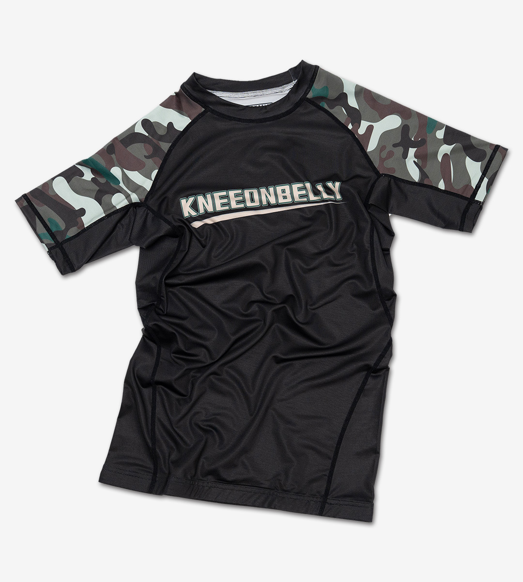 니온밸리 래쉬가드 숏슬리브 - 프리미엄 카모 V2