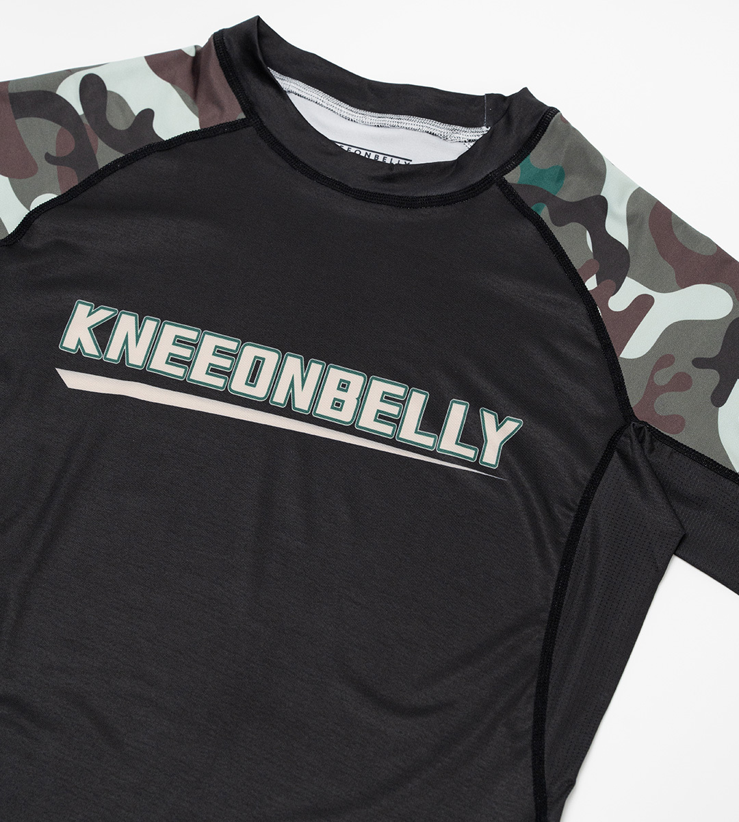 니온밸리 래쉬가드 숏슬리브 - 프리미엄 카모 V2