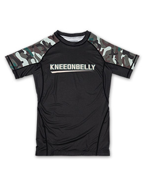 니온밸리 래쉬가드 숏슬리브 - 프리미엄 카모 V2