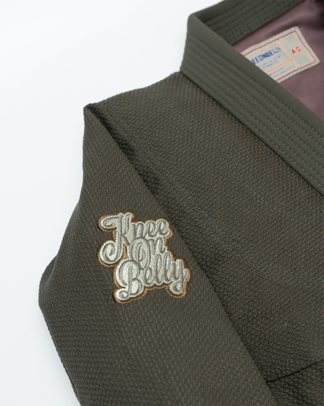 니온밸리 레트로 에디션 V2 F/L 주짓수도복 - 카키그린