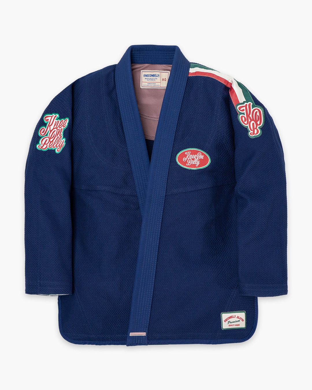 니온밸리 레트로 에디션 V2 F/L 주짓수도복 - 네이비