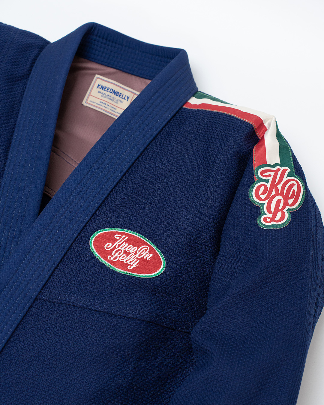 니온밸리 레트로 에디션 V2 F/L 주짓수도복 - 네이비