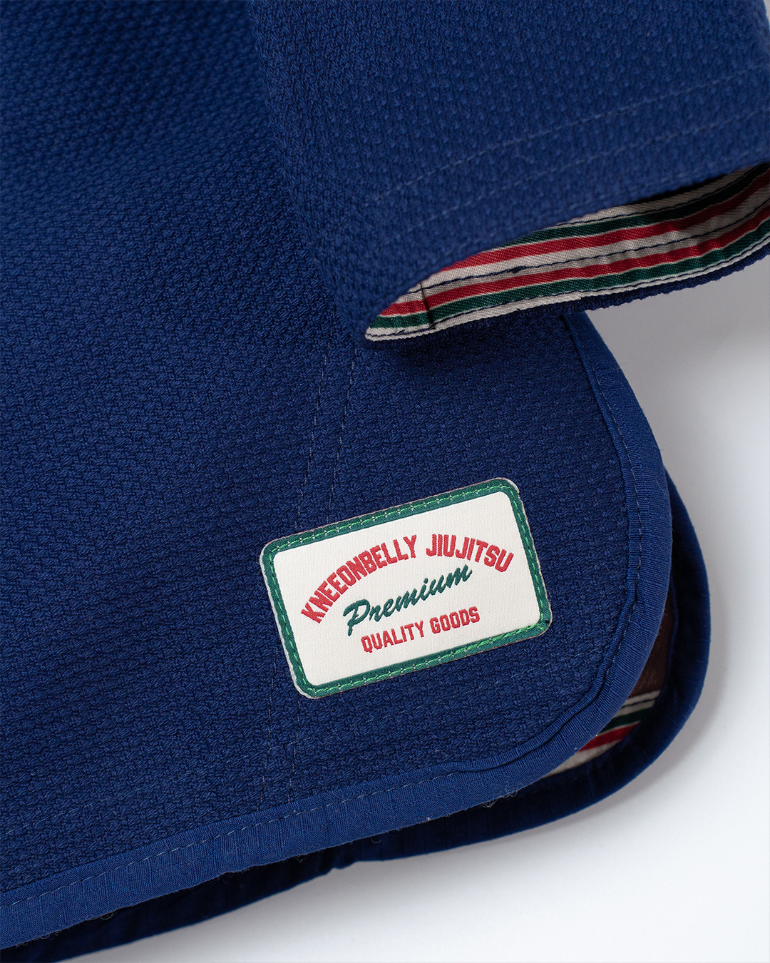 니온밸리 레트로 에디션 V2 F/L 주짓수도복 - 네이비