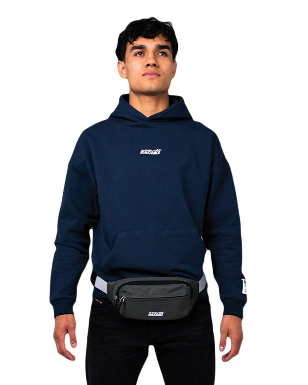 스크램블 코시 힙색 - 그레이 [교환/반품 X]