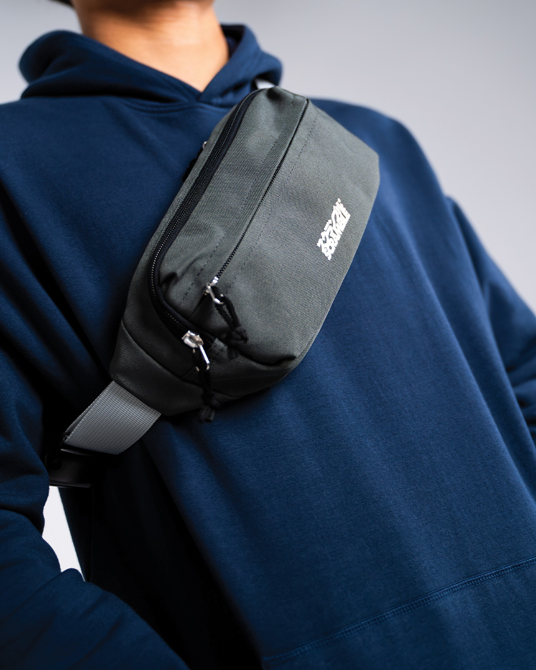 스크램블 코시 힙색 - 그레이 [교환/반품 X]