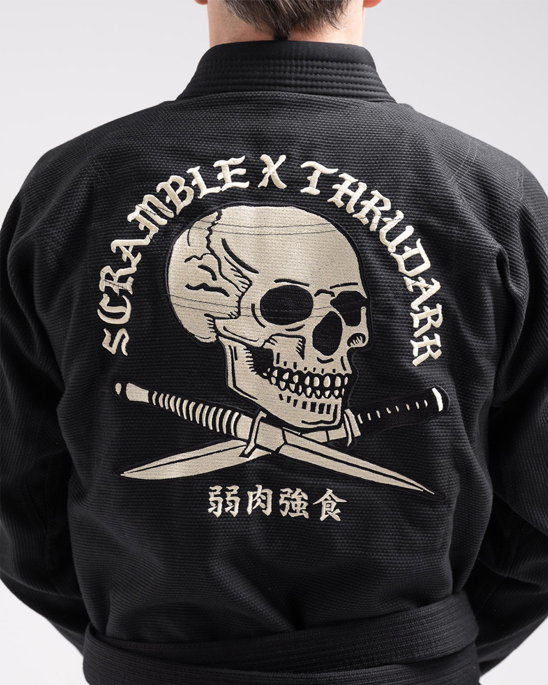 스크램블 x 스루다크 엔슈 MK1 주짓수 도복 - 블랙