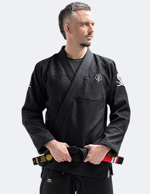 스크램블 x 스루다크 엔슈 MK1 주짓수 도복 - 블랙