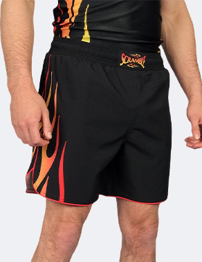 스크램블 1998 파이어 쇼츠 - 블랙