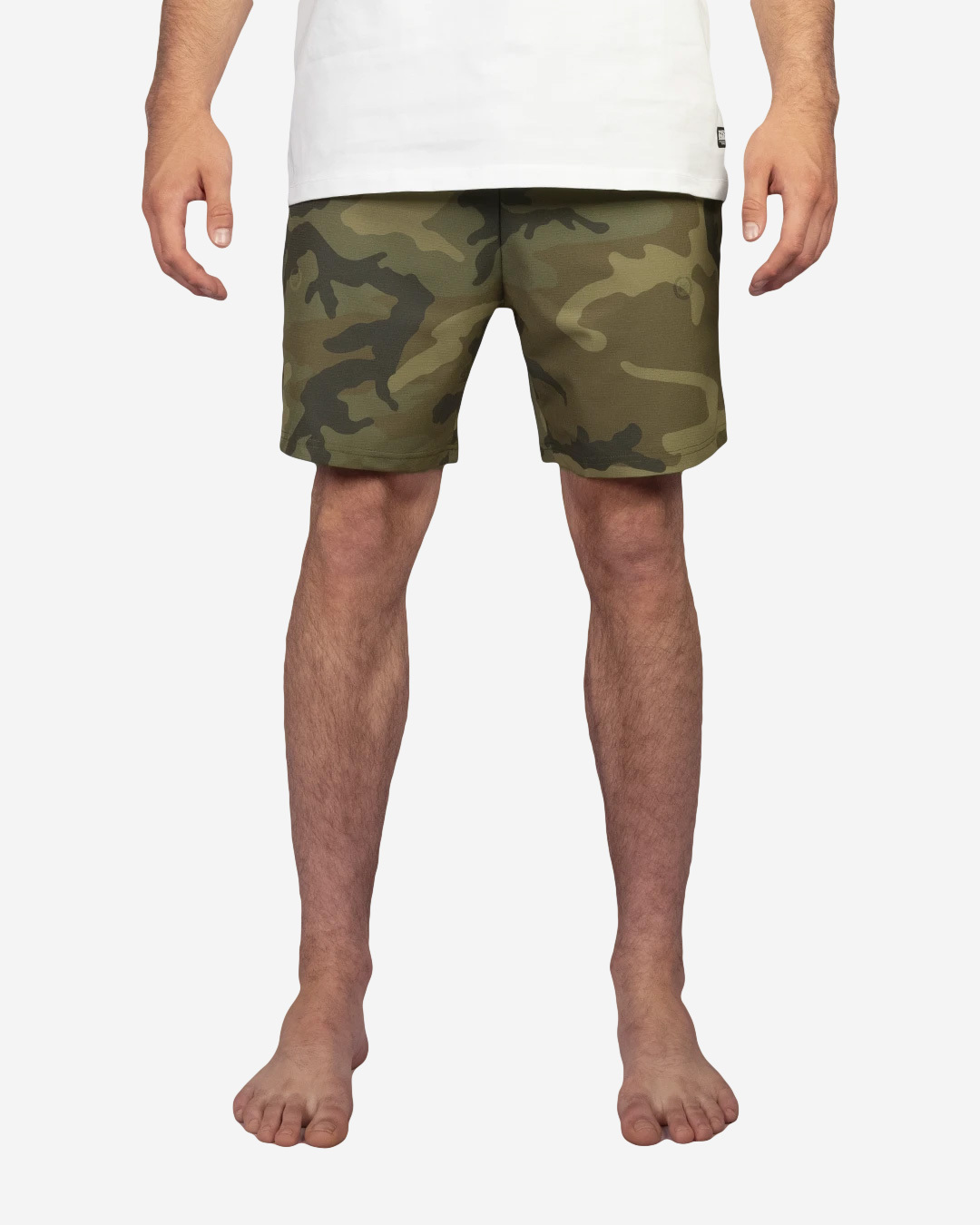 스크램블 액티브 쇼츠 - 우드랜드 카모