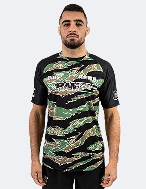 스크램블 도레이 트레이닝 탑 - 타이거 카모