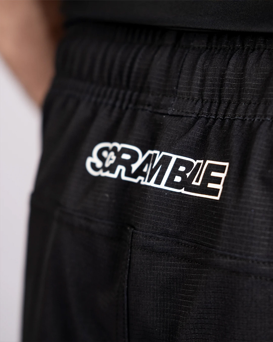 스크램블 하카타 트레이닝 쇼츠 - 블랙
