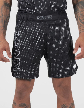 킹즈 액시드 워시 쇼츠 - 블랙