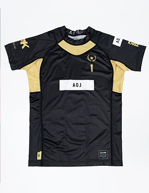 킹즈 타이난 달프라 에디션 (AOJ ver) 래쉬가드 숏슬리브