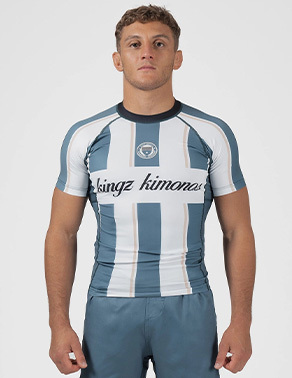 킹즈 빈티지 풋볼 래쉬가드 숏슬리브