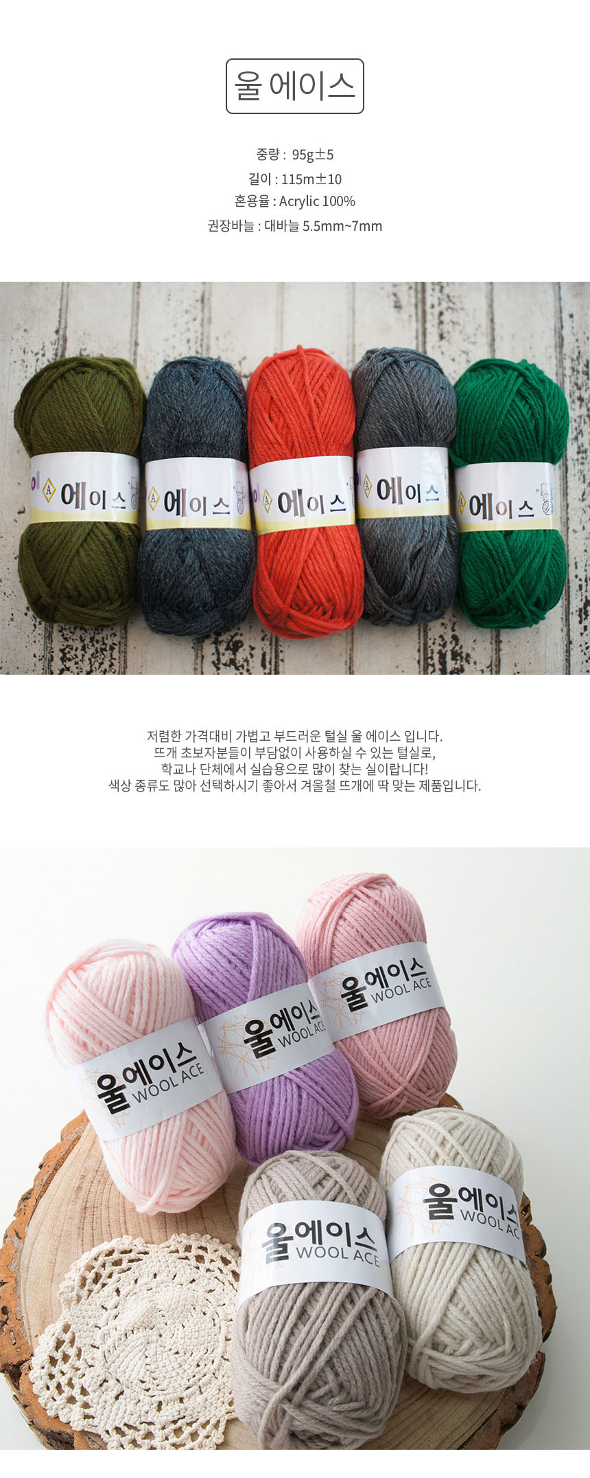 Yarn Detail page