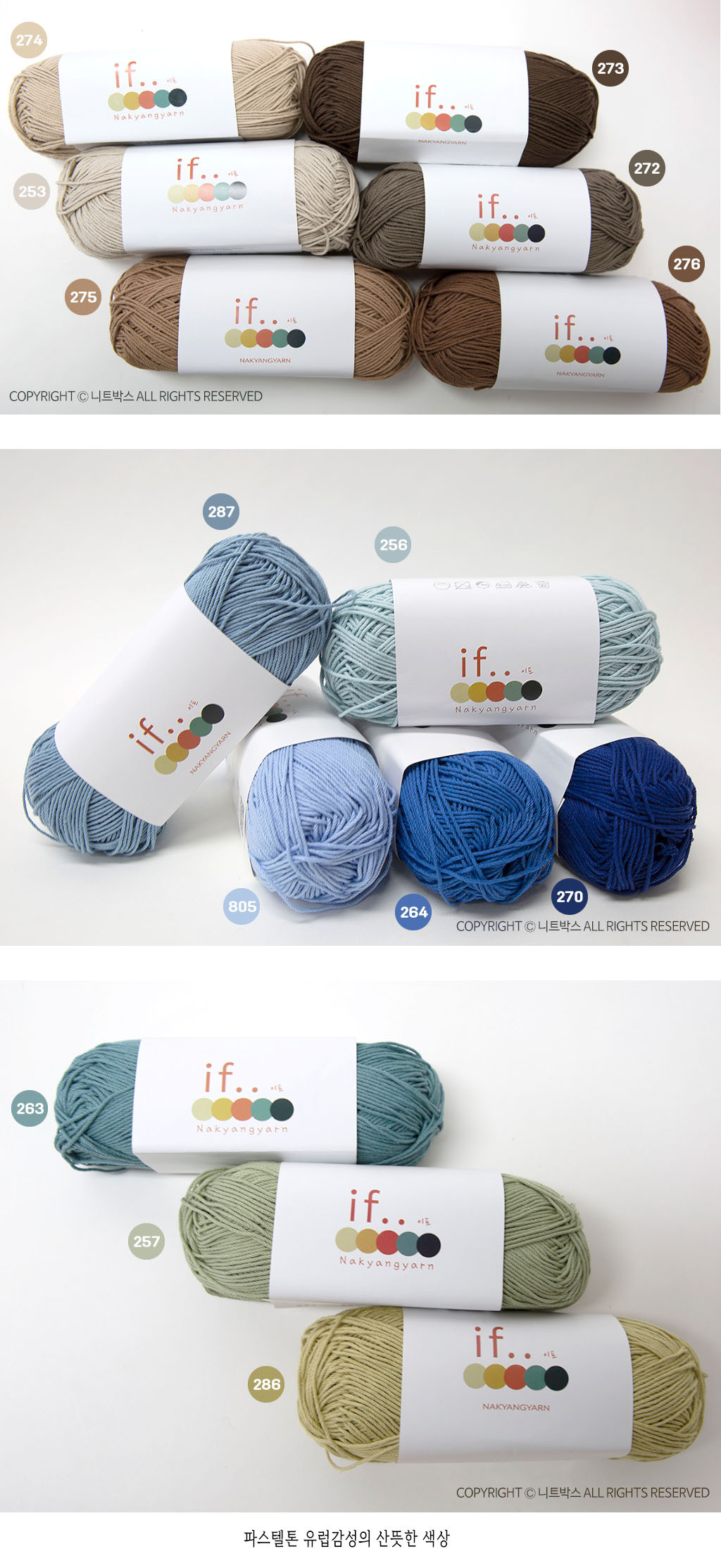 Yarn Detail page